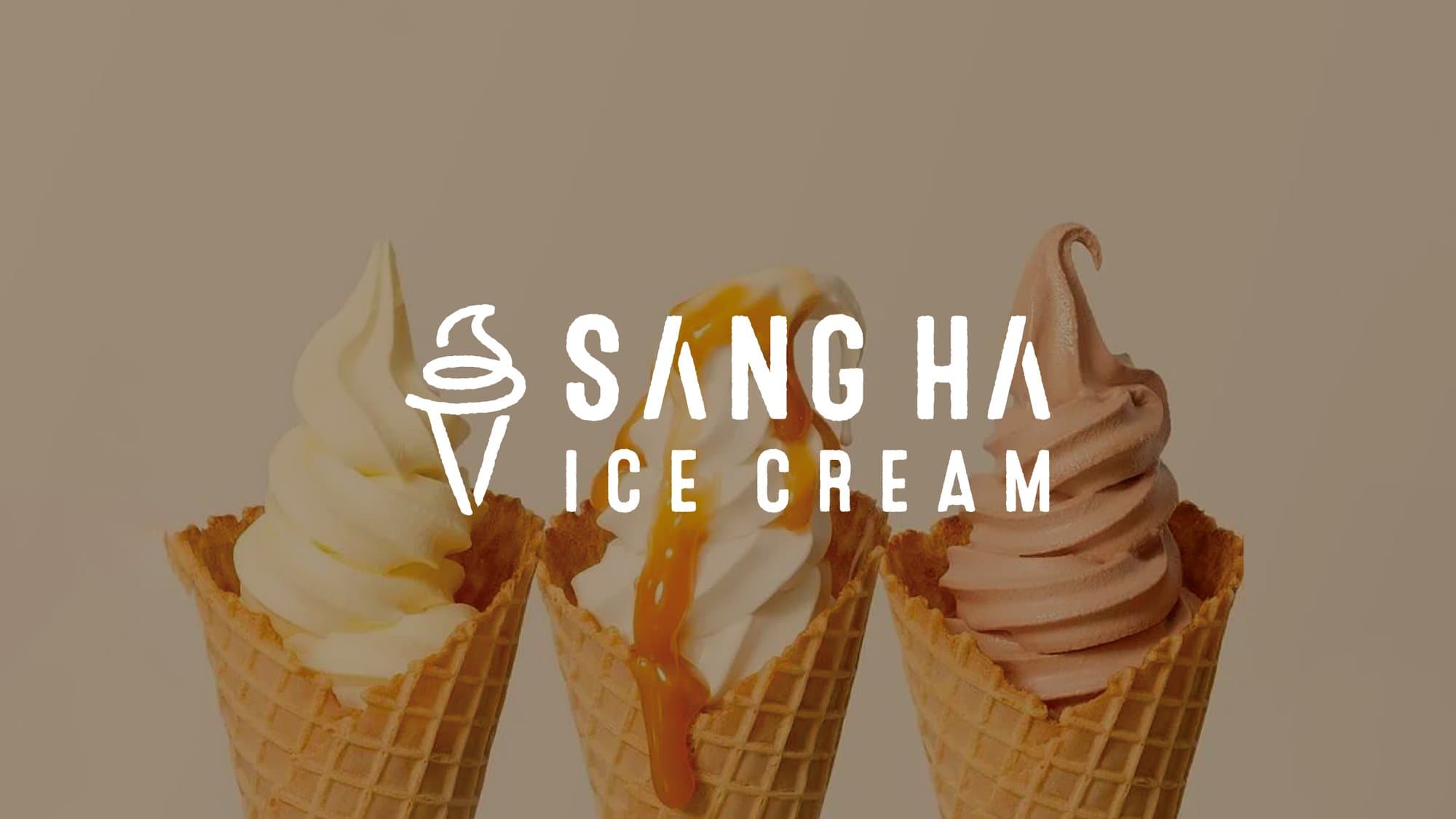 상하아이스크림 
브랜드 디자인